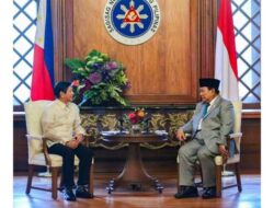 Menhan Prabowo Subianto Melakukan Pertemuan Resmi dengan Presiden Filipina di Istana Malacanang
