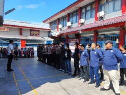 Prosonil Polres Tanggamus Bersama  Instansi Terkait Menggelar Razia di Rutan Kelas IIB Kota Agung