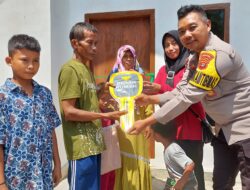 Wujud Kepedulian Polri, Bripka Leonardo Meresmikan Bedah Rumah Milik Warga