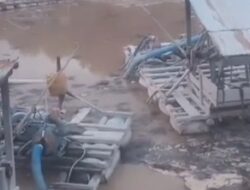Pertambangan Ilegal Tampa Izin Marak di Desa Pantai Tikal,Aktivitas Sudah Lama Operasi