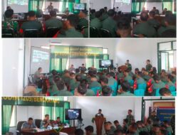 Kasiter Kasrem 121/Abw Berikan Sosialisasi Kepada Babinsa Kodim 1209/Bky Program Pompanisasi Kementan