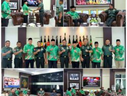 Pangdam XII/Tpr Mayjen TNI Iwan Setiawan, S.E., M.M Terima Audiensi PWNU Prov. Kalbar