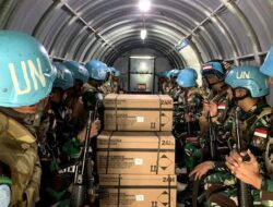 Satgas Yonmek TNI Konga XXIII-R UNIFIL 2024 Turut Merayakan HUT ke-79 TNI Tahun di Tengah Konflik Lebanon