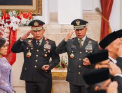 Panglima TNI Menghadiri Pelantikan Menteri dan Wakil Menteri (Wamen) Kabinet Merah Putih Masa Jabatan Tahun 2024-2029