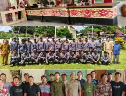 PENINGKATAN KAPASITAS, PEMBINAAN SATLINMAS Kelurahan Sagatani Kecamatan Singkawang Selatan Oleh Lurah Sagatani