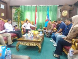 PD IWO Kabupaten Pringsewu didampingi Pengurus Wilayah IWO Lampung Melakukan Audiensi dengan Penjabat Bupati Pringsewu