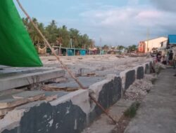 Diduga Pekerjaan CV Citra Agung Proyek Waterfront di Kuala Simpang Singkawang distop Dana APBN 2024