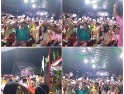 Kampanye Dialogis Pasangan TCM dan Muhamadin di kediaman Sdr. Iwan Jalan Veteran Kelurahan Roban