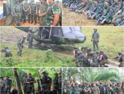 Pangdam XII/Tanjungpura Tinjau Langsung Latihan Bersama Latma Kekar Malindo-47/AB/2024
