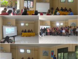 Babinsa Kelurahan Sui Wie Serda Safwan Mendampingi Sosialisasi, Beri Penyuluhan Tentang Bahaya Narkoba