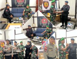 Kodim 1204/Sanggau Memberikan Kejutan Spesial Kepada Kompi 3 Brimob Sanggau Peringati HUT Brimob Polri Ke-79