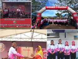 Yonmarhanlan XII Sukses Nenggelar Acara Fun Bike dan Jalan Sehat Dalam Rangka Memperingati Hari Ulang Tahun (HUT) ke-79 Korps Marinir dan HUT Ke-7 Yonmarhanlan XII