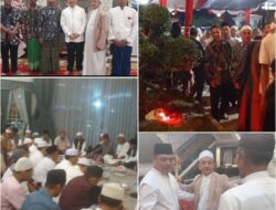 Simpatisan Pasangan Calon Norsan Krisantus, Acara Doa Tasyakuran Bersama Tokoh Masyarakat,Tokoh Agama,Ulama Serta Kyai