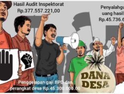 Masyarakat Desa Sungai Raya Mendatangi Kantor Bupati Sintang Terkait  Kepala Desanya Korupsi