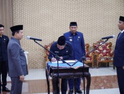 Penjabat Bupati Pringsewu Lantik Kadis Pendidikan dan Kebudayaan 