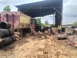 Kegiatan Gudang Pengolahan Penyulingan Minyak Kotor ( miko ) di Indikasi diduga Ilegal Milik SK