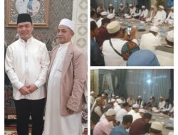 Habib Ridho dan Kyai Ustad Husnan Nur Alam Pondok Pesantren Nurul Alamiyah Hadiri Do’a Bersama Dalam Acara Tasyakuran di Kediaman Ria Norsan