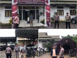 Polres Singkawang Melaksanakan Patroli Cipta Kondisi Untuk Memastikan Keamanan dan Kelancaran Tahapan Rekapitulasi Suara.