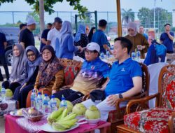Pj. Gubernur Lampung dan Pj. Bupati Pringsewu Tenis Bersama