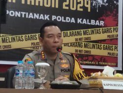 Polresta Pontianak Menggelar Press Release Akhir Tahun 2024 