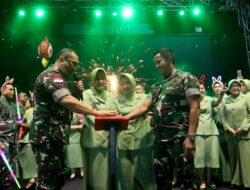 Tongkat Kepemimpinan Pangdam XII/Tpr Beralih di Tangan Mayjen TNI Jamallulael, S.Sos., M.Si. Sambut Malam Tahun Baru 2025 