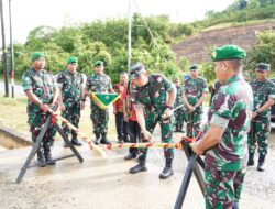 Pangdam XII/Tanjungpura Mayjen TNI Jamallulael, S.Sos., M.Si., Melaksanakan Kunker ke Wilayah Kodim 1209 Kabupaten Bengkayang.