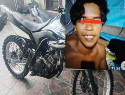 Seorang Pemuda Membawa Kabur Motor Teman, Alasan Beli Sayur