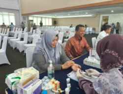 Bupati dan Wakil Bupati Pringsewu Terpilih Riyanto Pamungkas dan Umi Laila Melaksanakan Registrasi dan Cek Kesehatan di Kemendagri