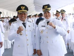 Riyanto Pamungkas & Umi Laila Resmi Dilantik Sebagai Bupati & Wakil Bupati Pringsewu 