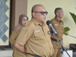 Sekretaris DPRD Agus Hendri Pimpin Apel Pagi ASN, Sampaikan Tiga Hal Penting