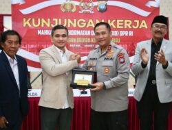 Polda Kepri terima Sosialisasi Kunjungan Kerja MKD DPR RI Kegiatan  Berlangsung di Gedung Lancang Kuning