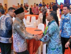 Bupati Pringsewu Hadiri High Level Meeting Antisipasi Pemenuhan Kebutuhan Pangan Bulan Ramadhan dan Idul Fitri 2025