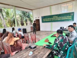 Satgas TMMD Imbangan Ke-123 Kodim 1209/Bky Gelar Penyuluhan Wawasan Kebangsaan