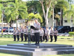 Polda Kepri menggelar Upacara Peringatan Hari Kesadaran Nasional di Lapangan Bhayangkara Polda Kepri
