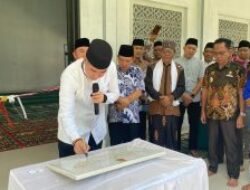 Bupati Dendi Ramadhona Resmikan Masjid Al-Muttaqin Pemkab Pesawaran