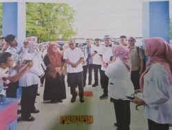 Bupati Dendi Ramadhona Dampingi Pj Gubernur Lampung dalam Agenda Monitoring Pelayanan Kesehatan Gratis di Puskesmas Gedong Tataan