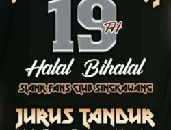 SFC (Slanke Fans Club Singkawang ) sukses menggelar Event Anniversary Ke -19 dan Halal Bihalal