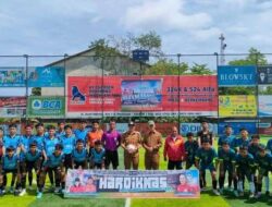 Giat Hardiknas Turnamen Mini Soccer dan Futsal  Berjalan Dengan Baik.