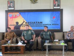 Jalin Harmoni, Cegah Konflik Sosial: Kodim 1202/Skw Gelar Pembinaan Komunikasi Lintas Elemen