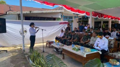 Kasdam XII/Tpr Hadiri Tanam Padi Serentak Bersama Presiden