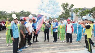 Pembukaan Senam Anak Indonesia dalam rangka Semarak Hardiknas 2025, Bergerak Bersama Wujudkan Generasi Hebat