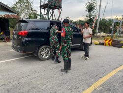 Kodim 1204/SGU Kembali Melaksanakan Sweeping di Jalur Perbatasan 