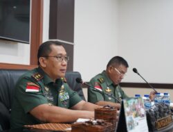 Pangdam XII/Tpr Beri Arahan Para Dansat dan Kabalak Jajaran