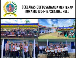 Koramil 1204-16/Sekadau Hulu menghadiri Undangan Deklarasi ODF di Wilayah Binaan