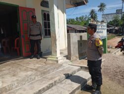 Pengamanan Ibadah Jumat Agung Di GPMI Bubuh Berjalan Lancar Dan Kondusif