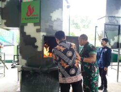 Divif 2 Kostrad Luncurkan Tempat Pengolahan Berkonsep Zero Waste