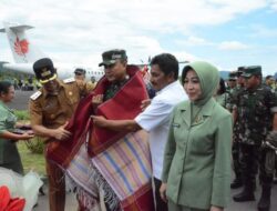 Pangdam I/BB Kunjungan  ke Forkopimda dan Resmikan Renovasi Rumah Dinas Prajurit Bertempat Korem 023/KS