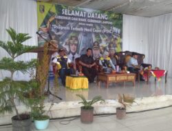 Wakil Gubernur dan Anggota DPRD Provinsi Lampung Mustika Bahrum Lakukan Ground Breaking Jalan Provinsi Dikecamatan Way Lima