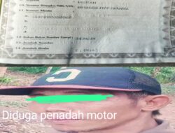 Diduga 1 Pelaku Curanmor diamankan Polisi dan Penanda Masih Bebas Berkeliaran