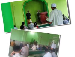 Babinsa Koramil 04/SKT Sertu Hendri Jadi Khatib dan Imam Sholat Jum’at